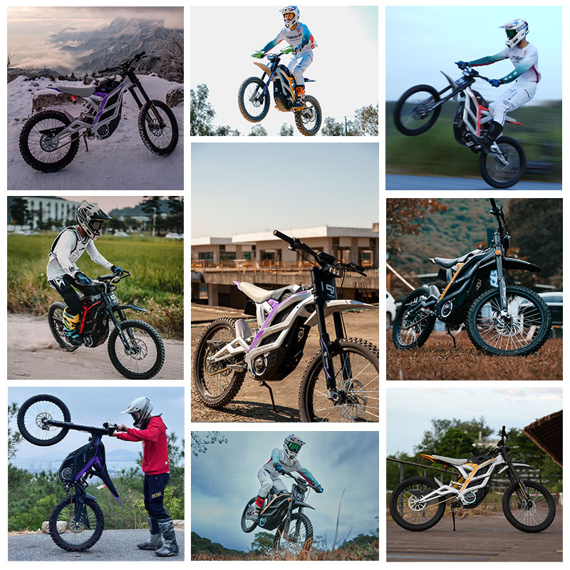 دراجة كهربائية 79 بايك 72 فولت - مراجعة 72V 12000W Electric Dirt Bike وسعره